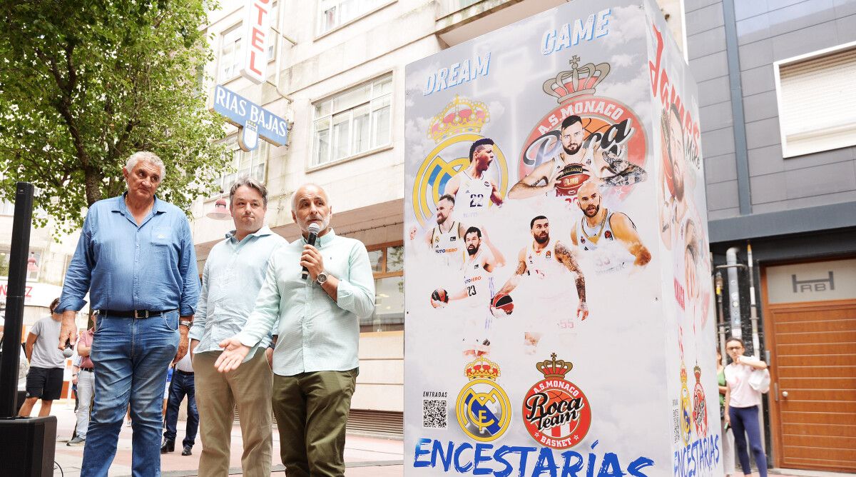 Presentación do 'Dream Game' entre o Real Madrid Baloncesto e o AS Mónaco