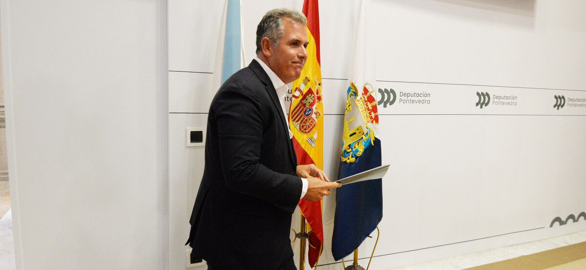 Rafa Domínguez, vicepresidente primero de la Deputación de Pontevedra
