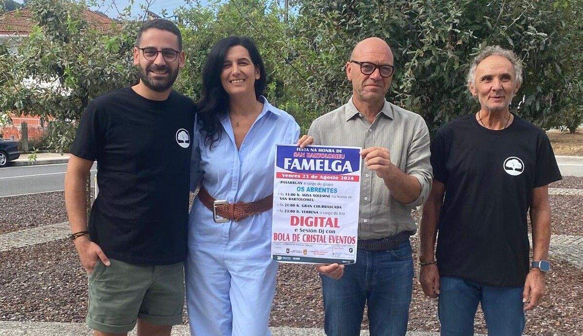 Presentación das festas de San Bartolomeu en Famelga