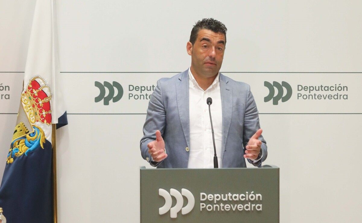 Luis López, presidente da Deputación de Pontevedra
