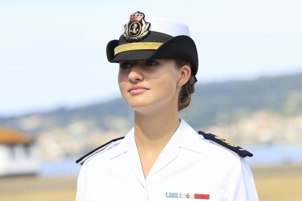 Primer día en la Escuela Naval de la Princesa de Asturias
