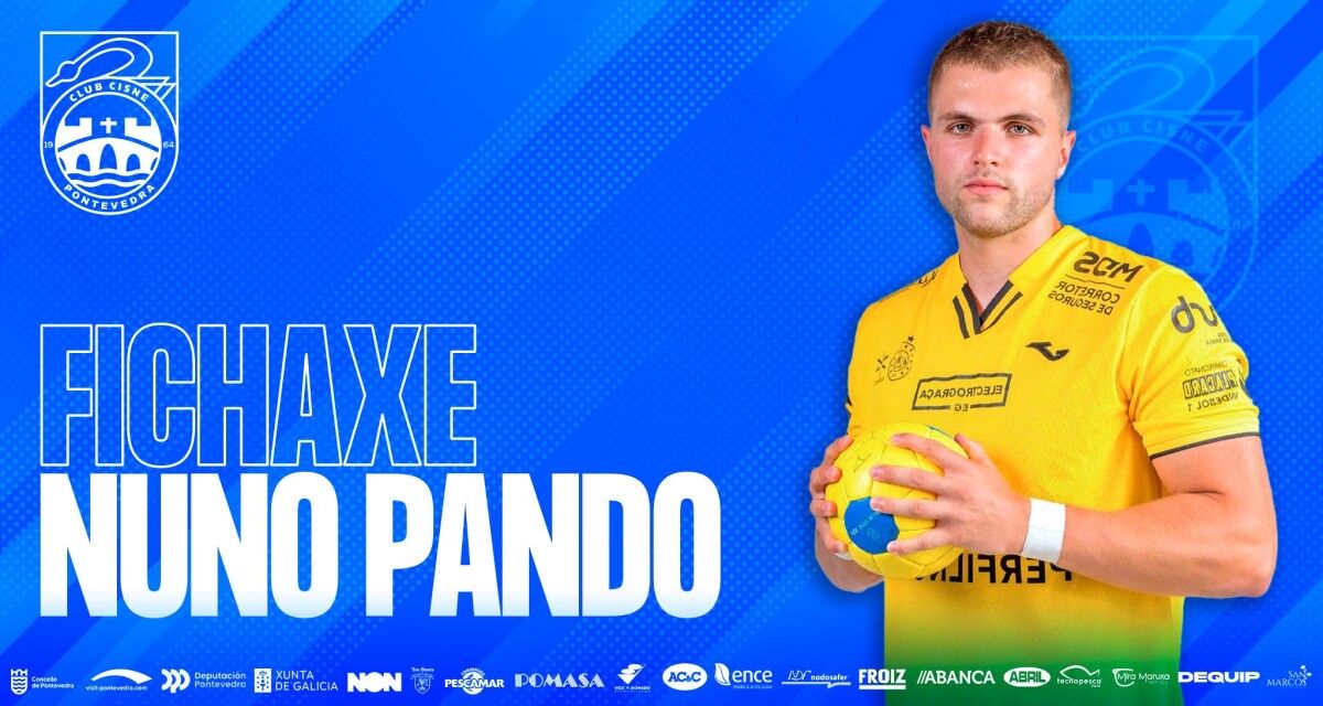 Nuno Pando, cuarta fichaxe do Cisne 24-25