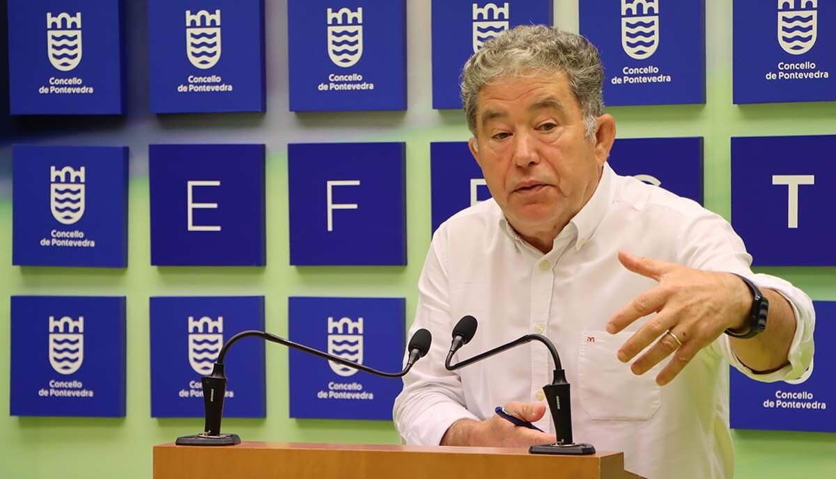 Miguel Anxo Fernández Lores, alcalde de Pontevedra