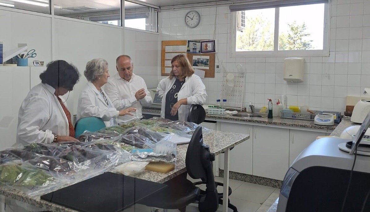 Visita á Estación Fitopatolóxica de Areeiro