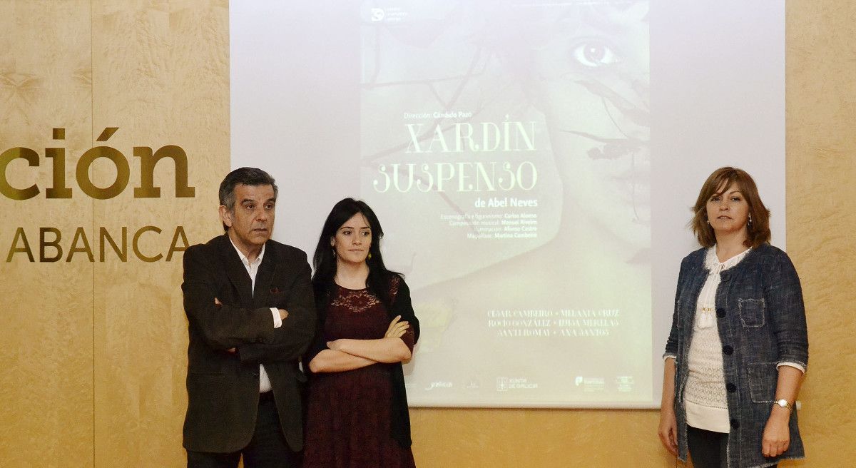 Presentación de la obra de teatro 'Xardín Suspenso' en Afundación