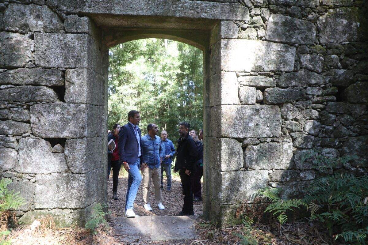 Visita del conselleiro a la isla de Tambo