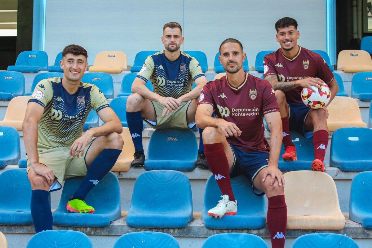 Presentación das camisetas para a tempada 24-25