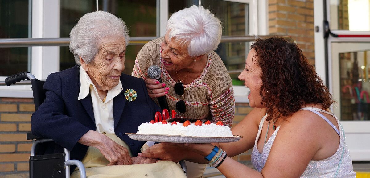 Celebración dos 100 anos de Concepción Crespo Rivas, Conchita