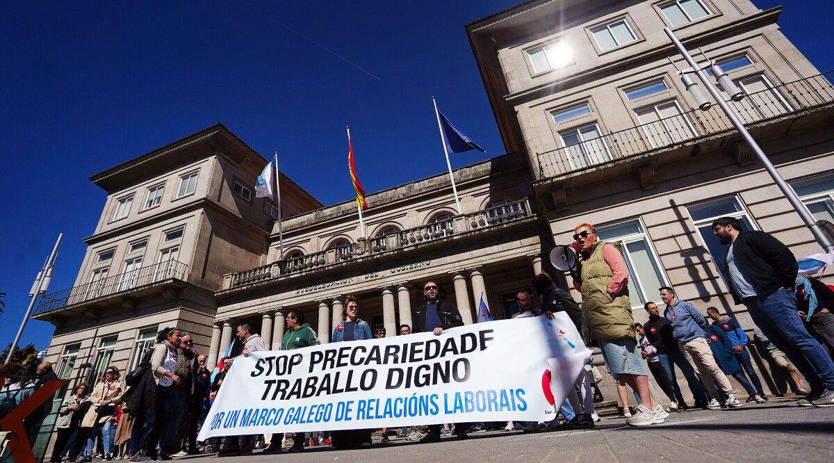 Delegados da CIG demandan traballo digno