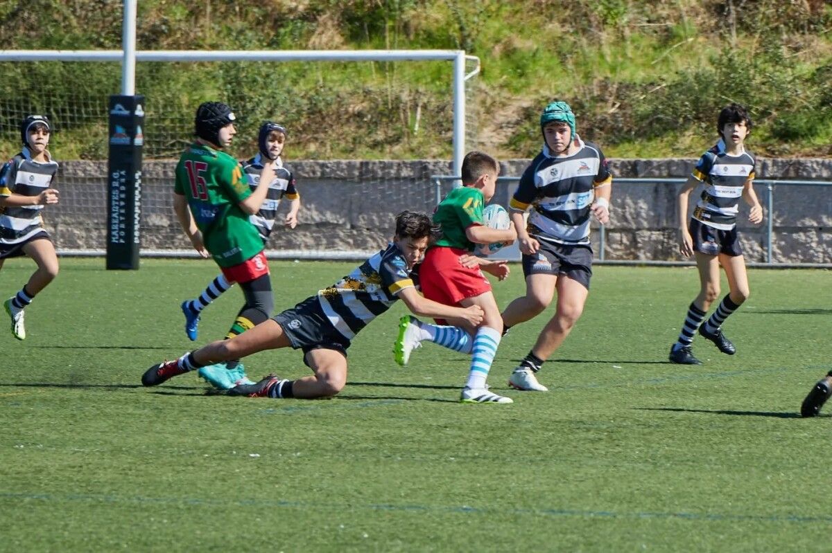 Partido de base do Mareantes Rugby Club Pontevedra