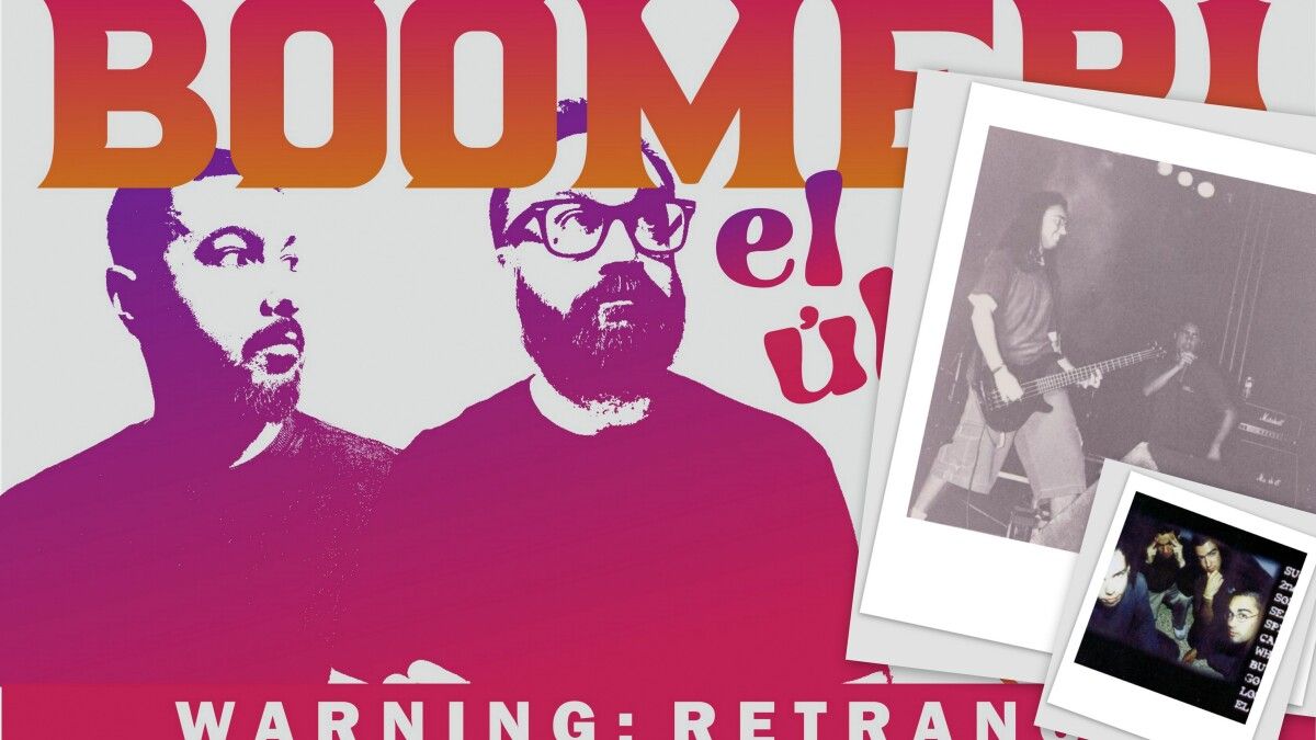 Marcial Outeda y Jesús Fontanes son los artífices del podcast 'Boomer el último'