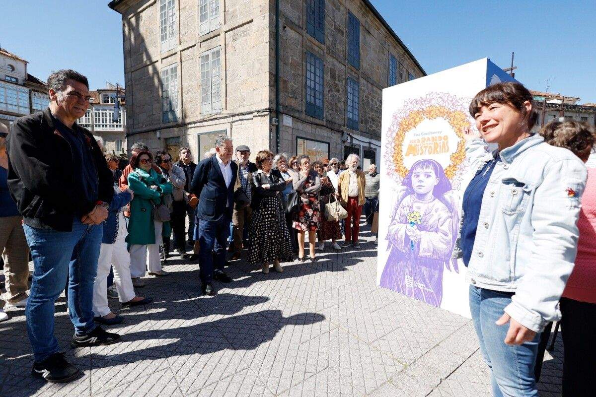Inauguración da exposición 'Fina Casalderrey. Medrando entre historias' 