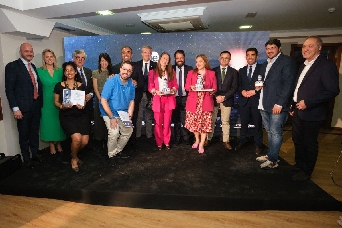 Gala de los XIII Premios Joven Empresario de AJE Galicia en Poio