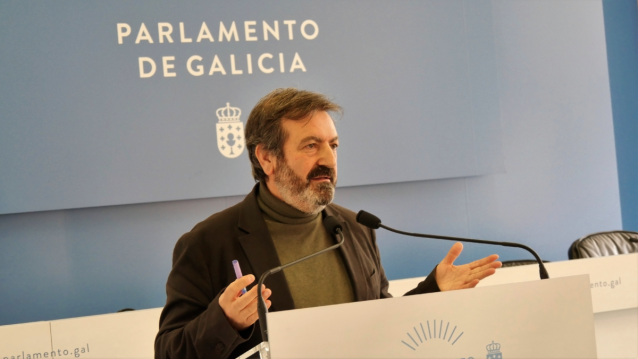 Luis Bará, deputado do BNG no Parlamento de Galicia Luis Bará, deputado do BNG no Parlamento de Galicia