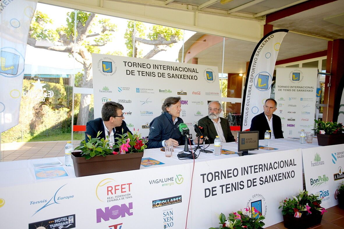 Presentación do ITF World Tennis Tour M15 en Sanxenxo
