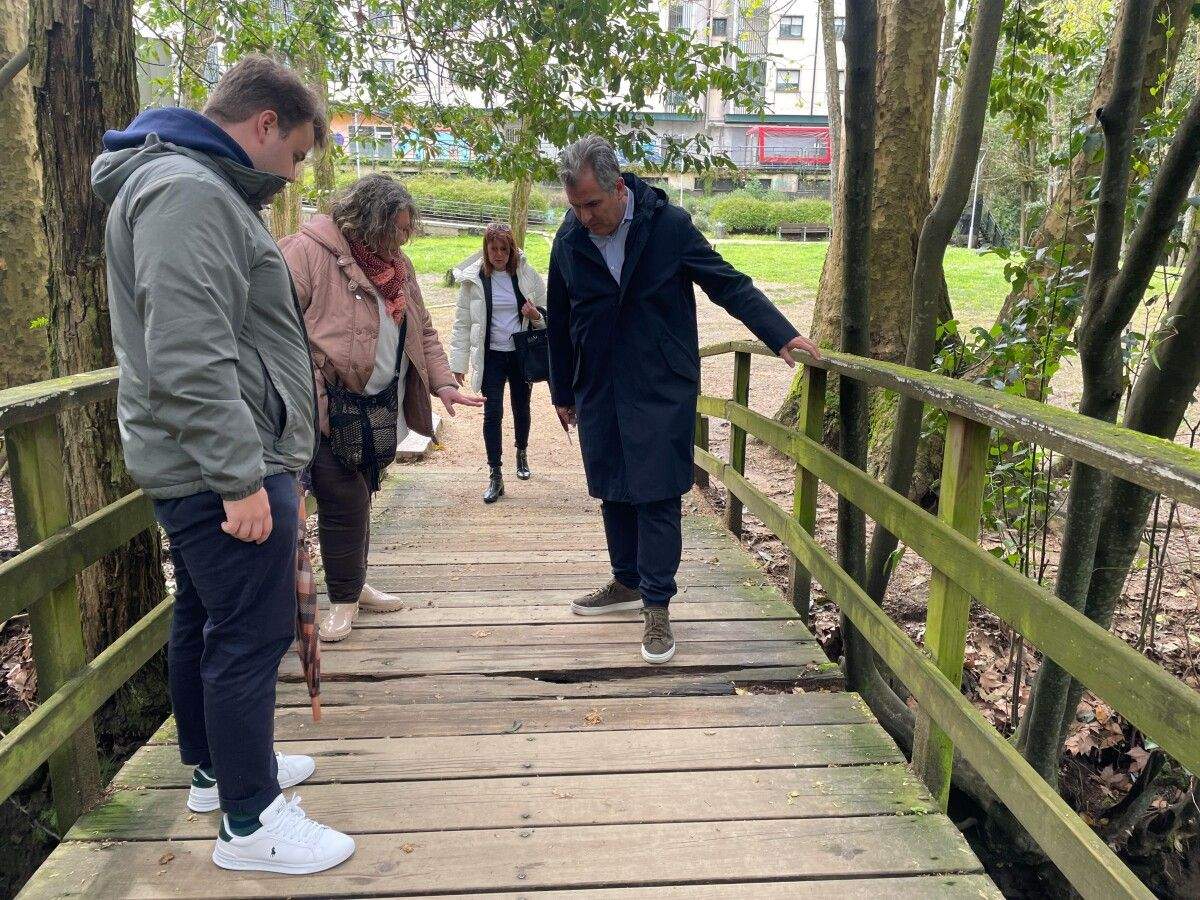 Os concelleiros do PP sinalan deficiencias no paseo do Gafos