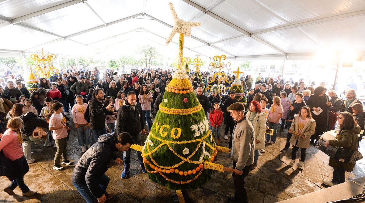 Celebración de la Festa dos Maios 2024 en A Ferrería