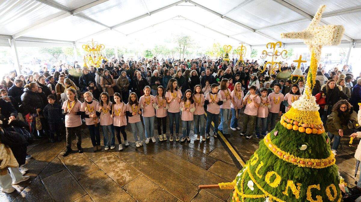 Celebración de la Festa dos Maios 2024 en A Ferrería