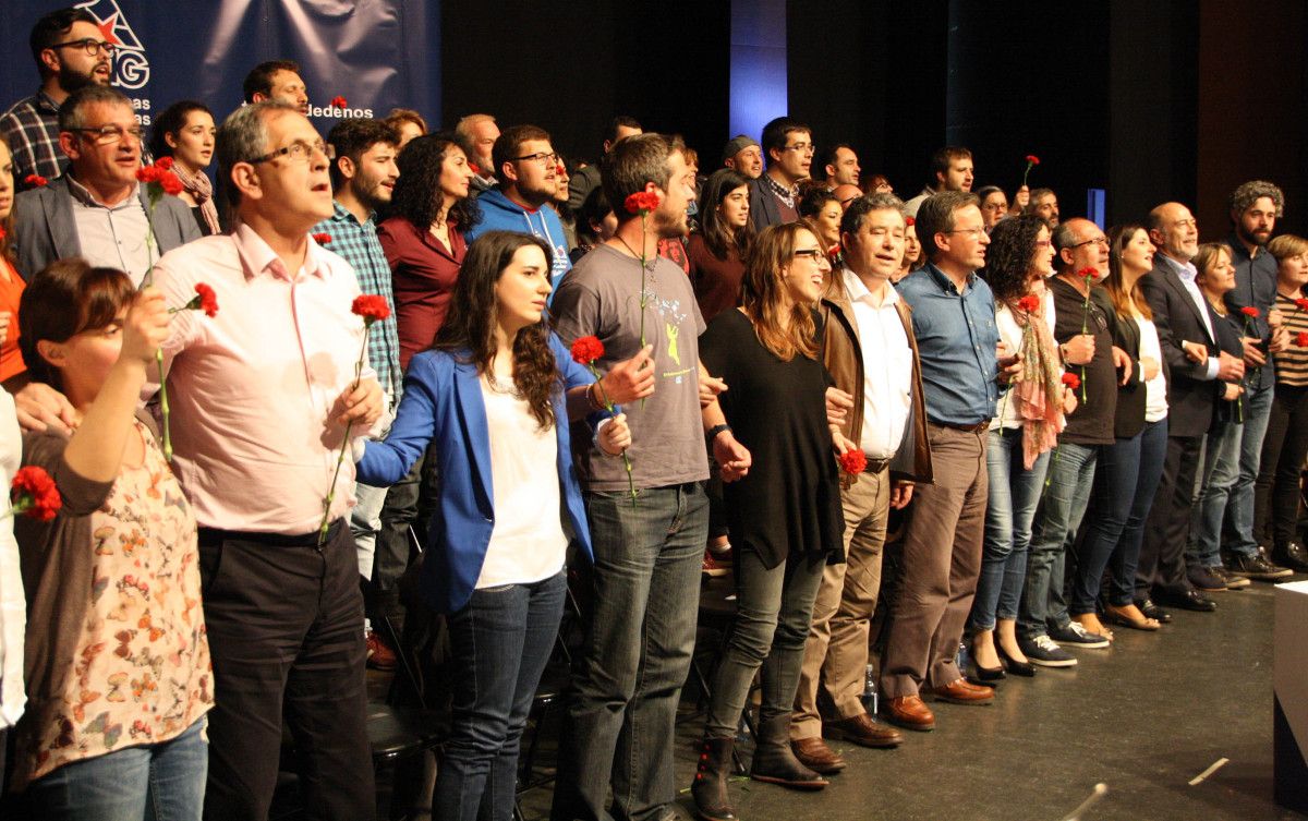 Encontro Nacional do BNG no Pazo da Cultura de Pontevedra