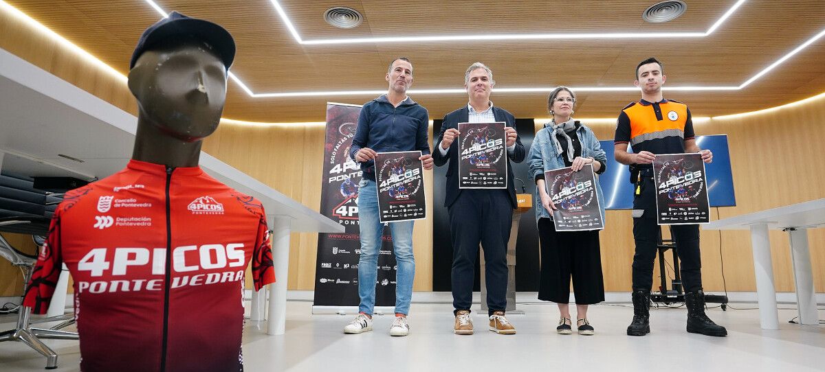 Presentación da Pontevedra 4 Picos de BTT 2024