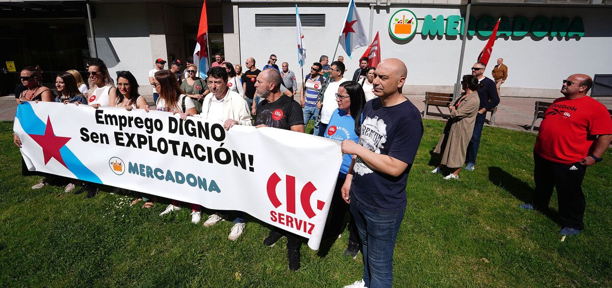 Concentración de la CIG en Mercadona