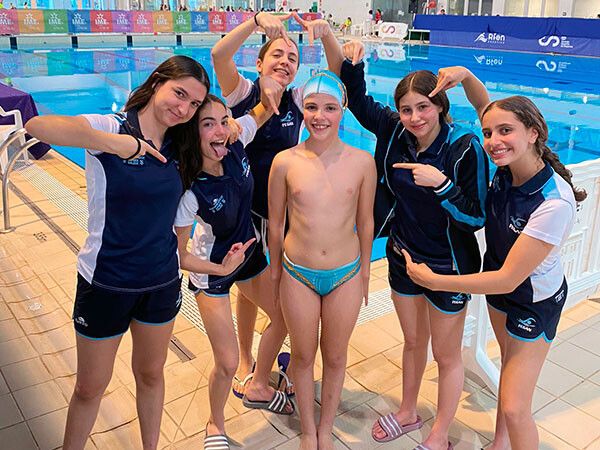 Iván González, no Campionato de España Infantil de Natación Artística