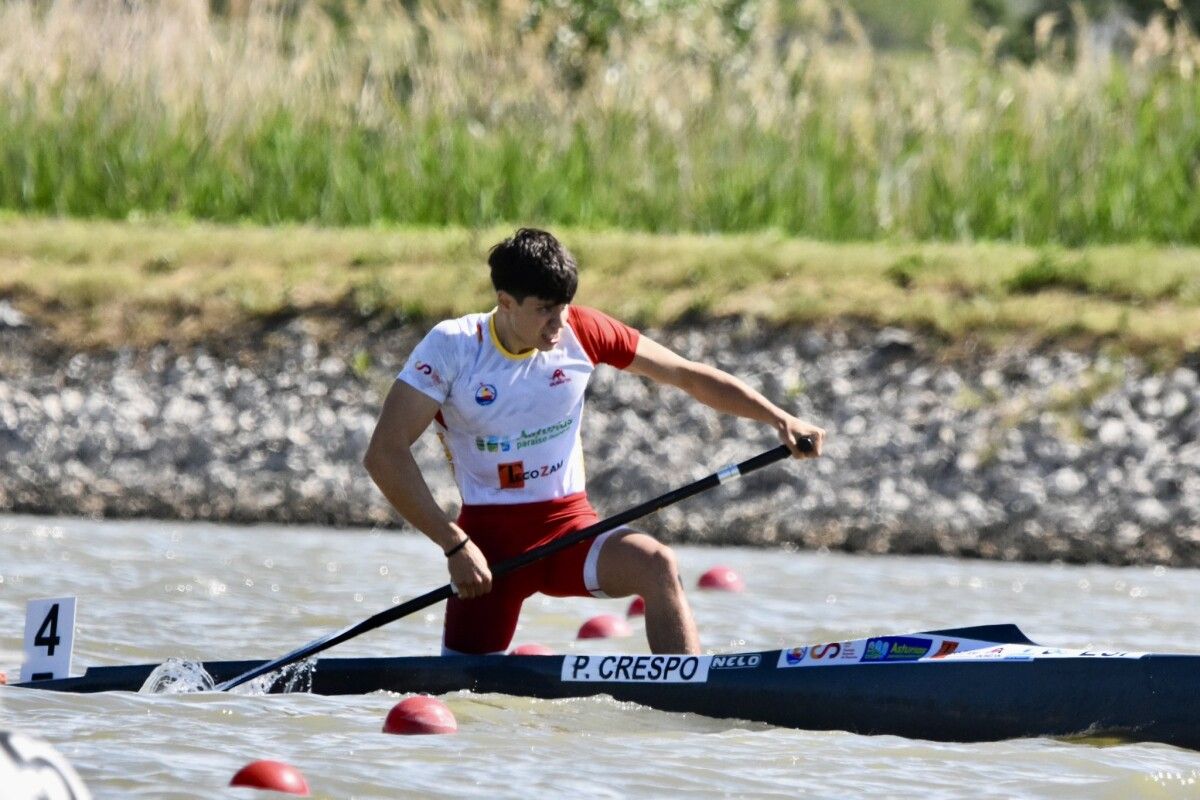 Pablo Crespo, no Preolímpico europeo de piragüismo en Szeged