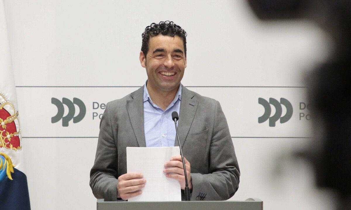 Luis López, presidente da Deputación de Pontevedra