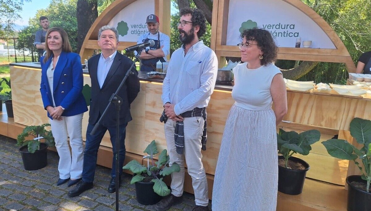 Elena Cartea, Miguel Anxo Fernández Lores, Rafael Zas y Pilar Soengas