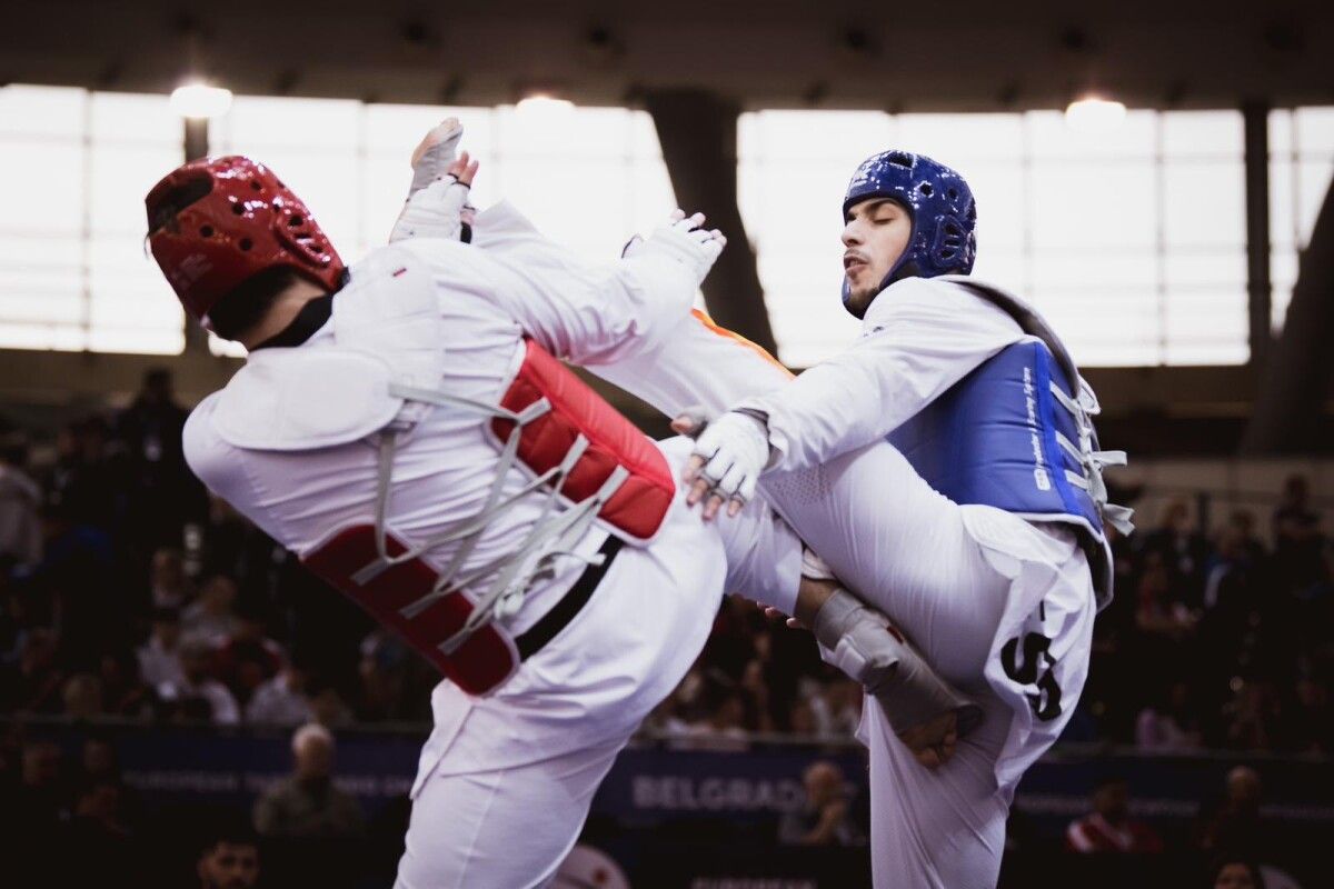 Iván García, en el Campeonato de Europa de Belgrado