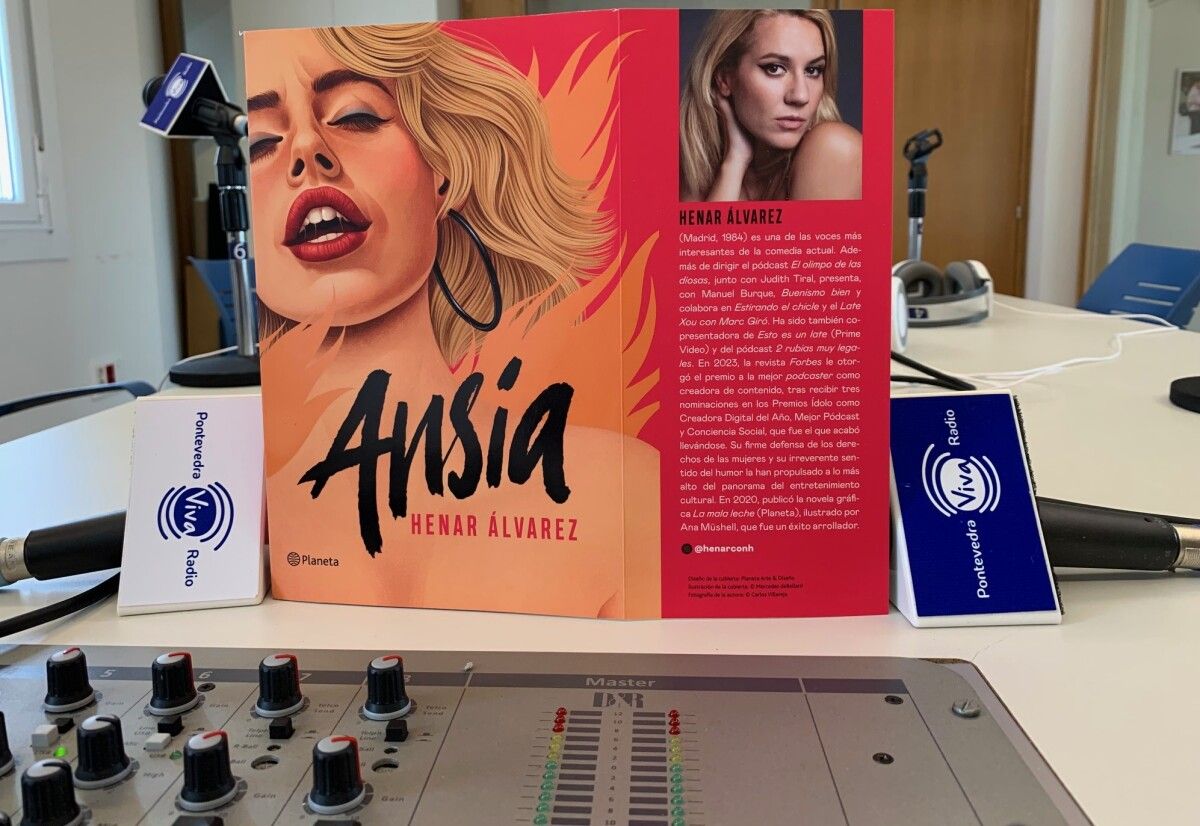 Falamos en PontevedraViva Radio con Henar Álvarez promociona a recente novela 'Ansia'