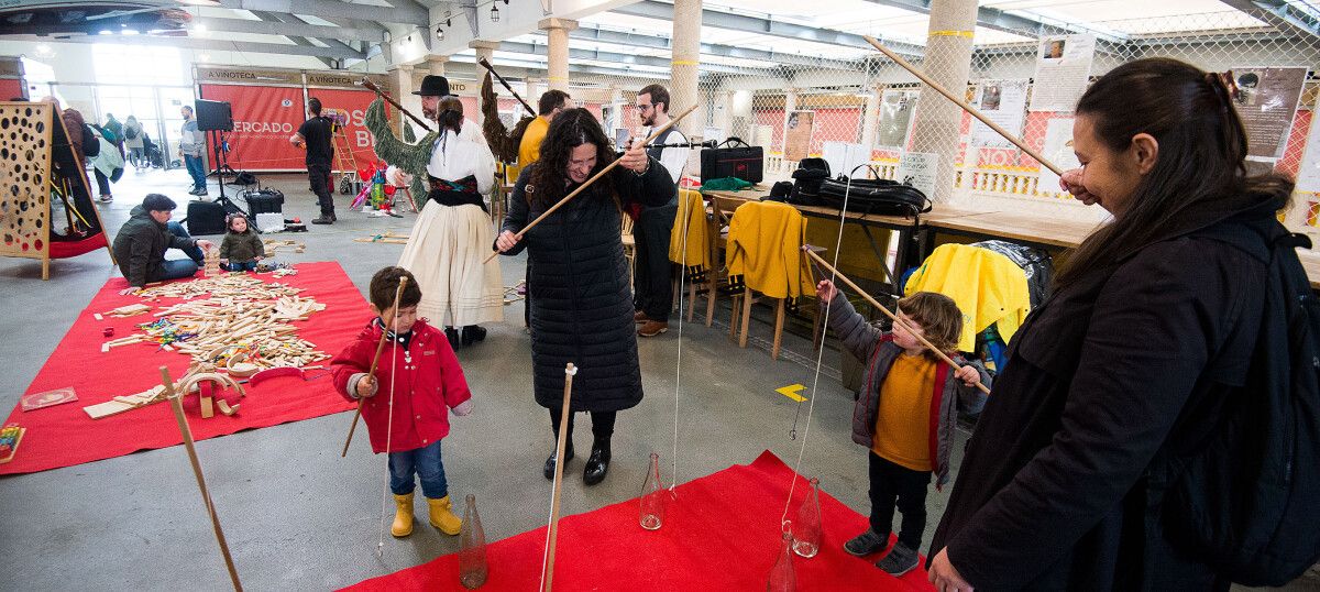 Festa da Lingua na praza de abastos