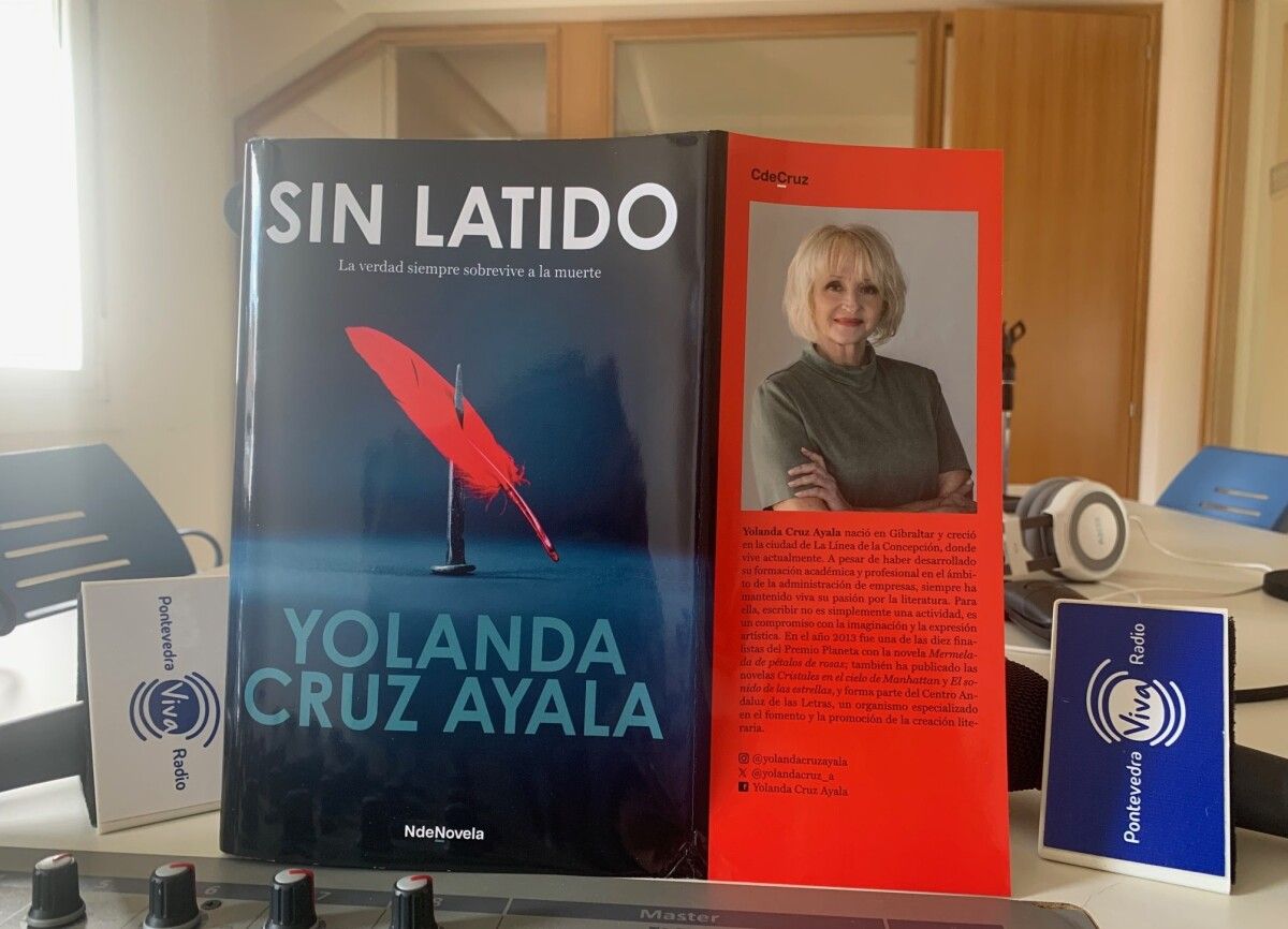 'Sin latido' é a recente novela de Yolanda Cruz Ayala