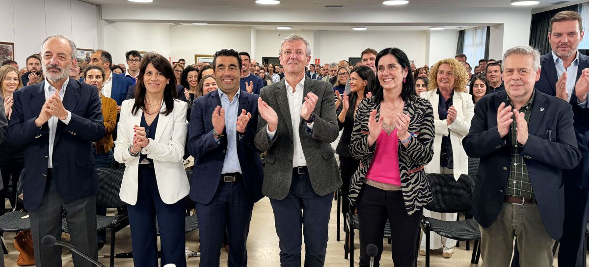 Participantes na Xunta Directiva Provincial do PP de Pontevedra