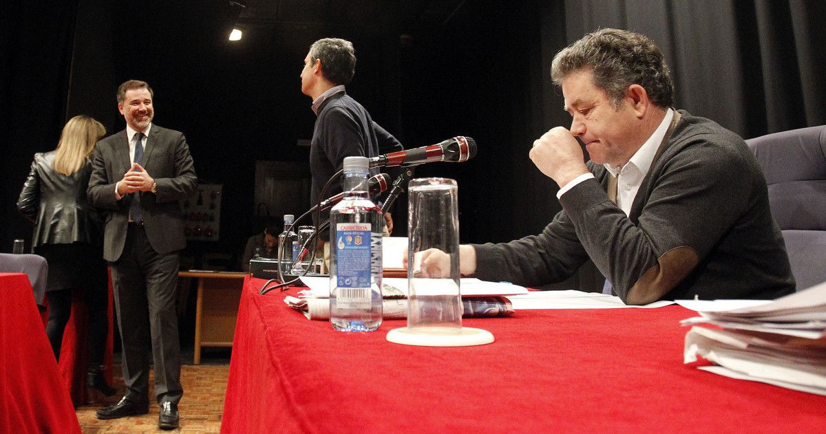 Pleno municipal en el Teatro Principal de Pontevedra