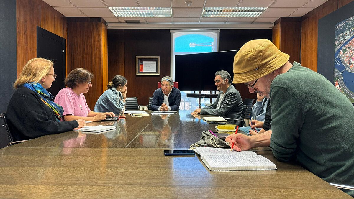 Xuntanza do goberno local con representantes dos certames audiovisuais de Pontevedra