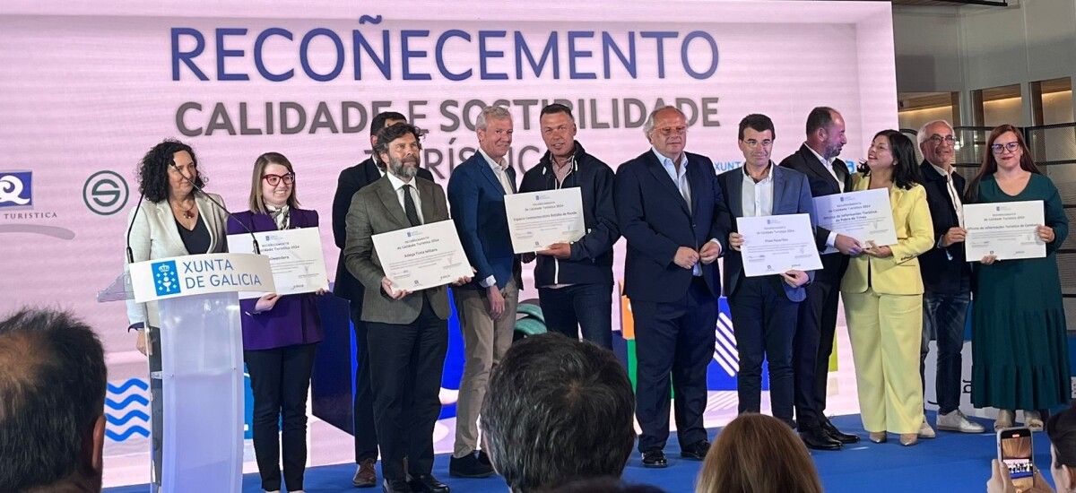 Entrega dos distintivos a Sanxenxo