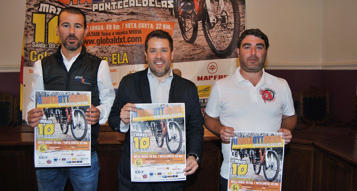 Presentación da segunda Ruta BTTroita en Ponte Caldelas