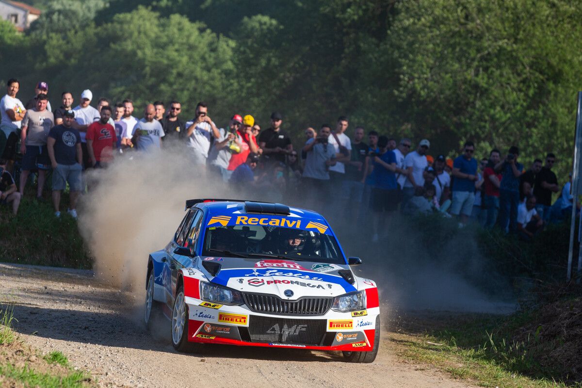 Participantes no Rallye de Pontevedra 2024