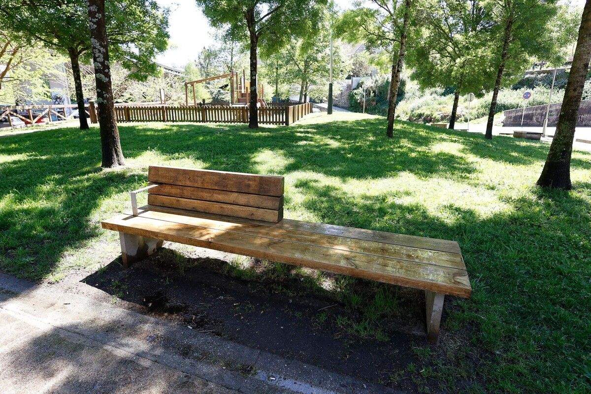 Acondicionamento do parque de Fonte Santa, en Mollavao