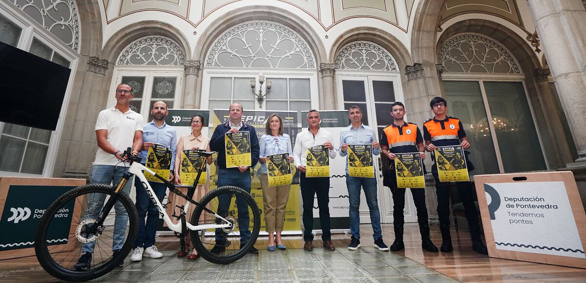 Presentación de la Epic Race Pontevedra 2024 en la Deputación