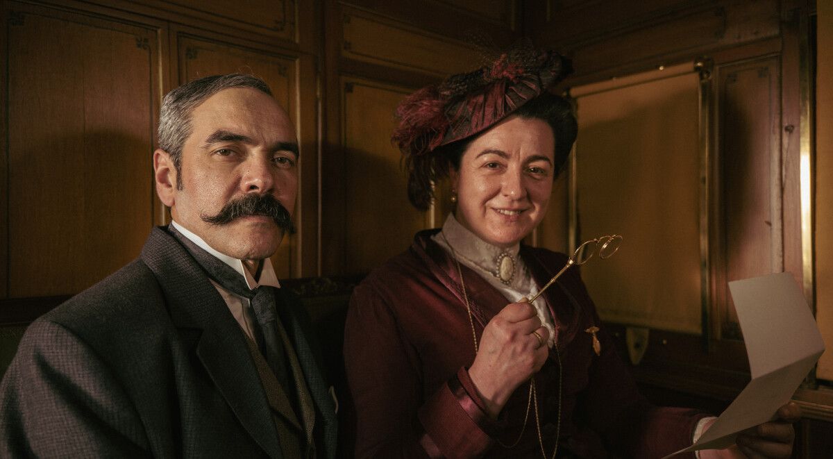 Paco Déniz e Lucía Veiga nunha imaxe de 'O meu ilustrísimo amigo'