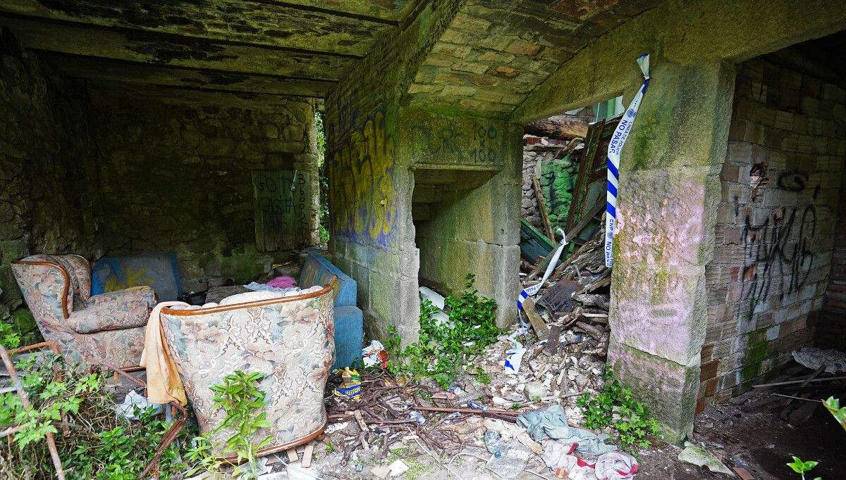 Casa de A Seca en la que se produjo el intento de homicidio