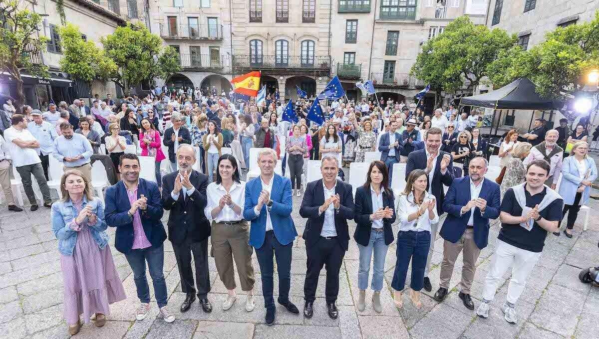 Mitin do PP na campaña das eleccións europeas