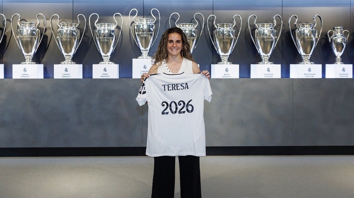 Teresa Abelleira, tras renovar con el Real Madrid