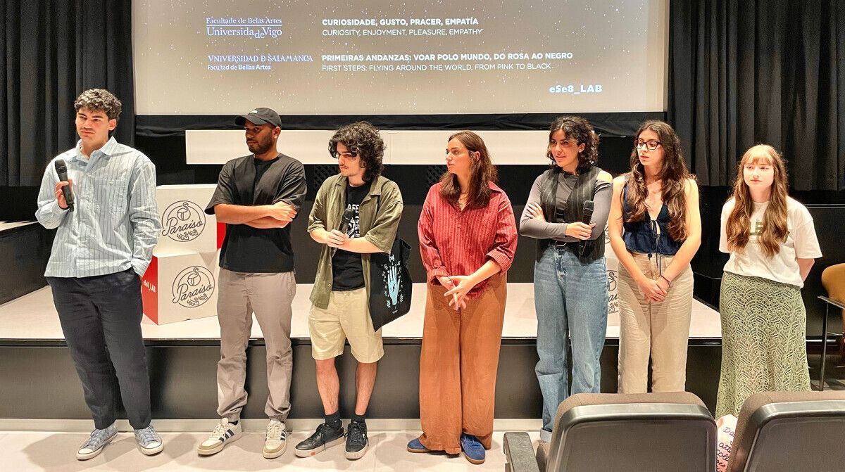 Sete estudantes de Belas Artes presentaron os seus traballos no festival S8, Mostra de Cinema Periférico  
