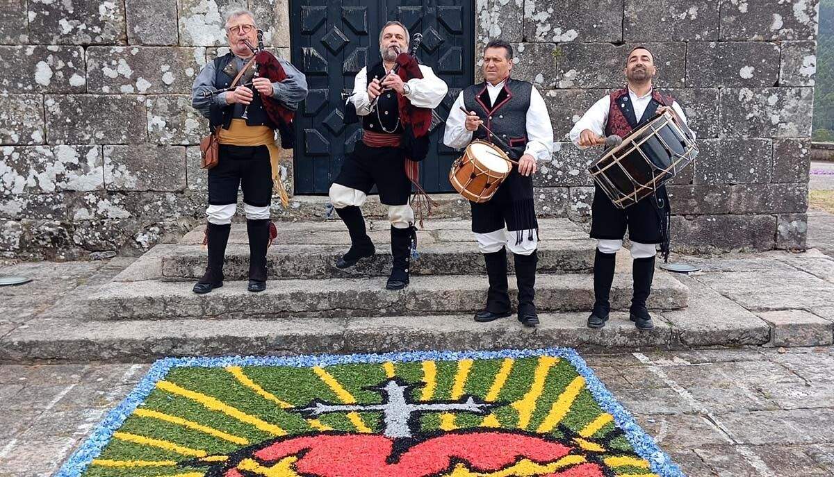 Celebración do Corpus Christi en Cerponzóns