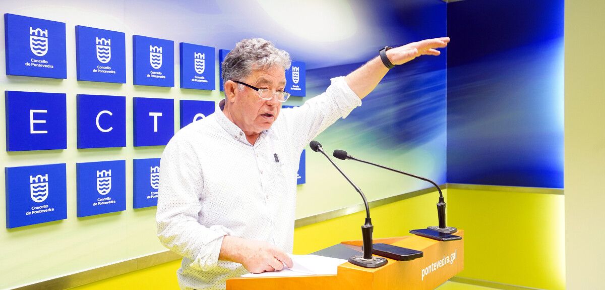 Miguel Anxo Fernández Lores, alcalde de Pontevedra