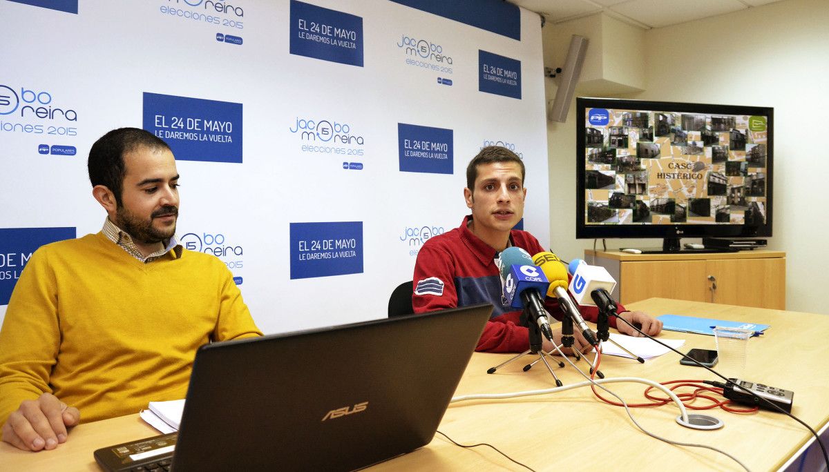 David Lamoso e Antonio Vázquez presentan a campaña 'Denuncia casco histérico'