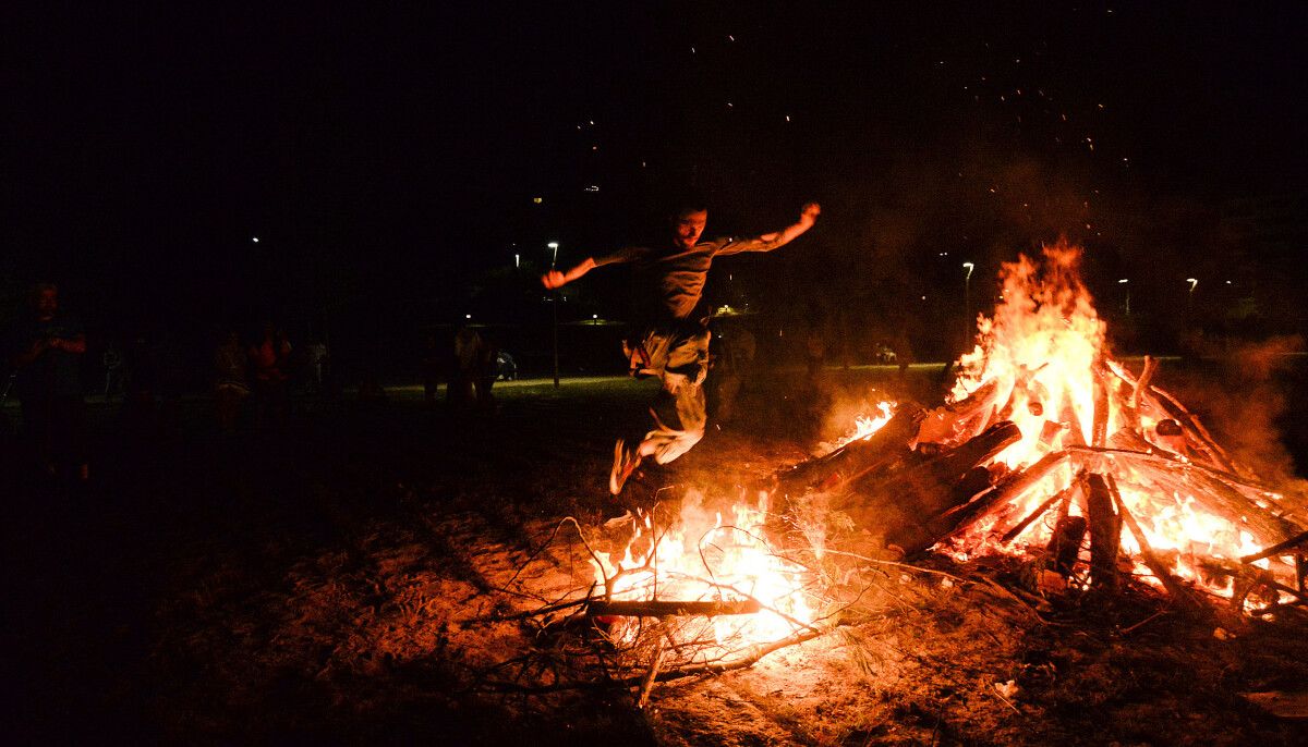 Hogueras en la noche de San Xoán